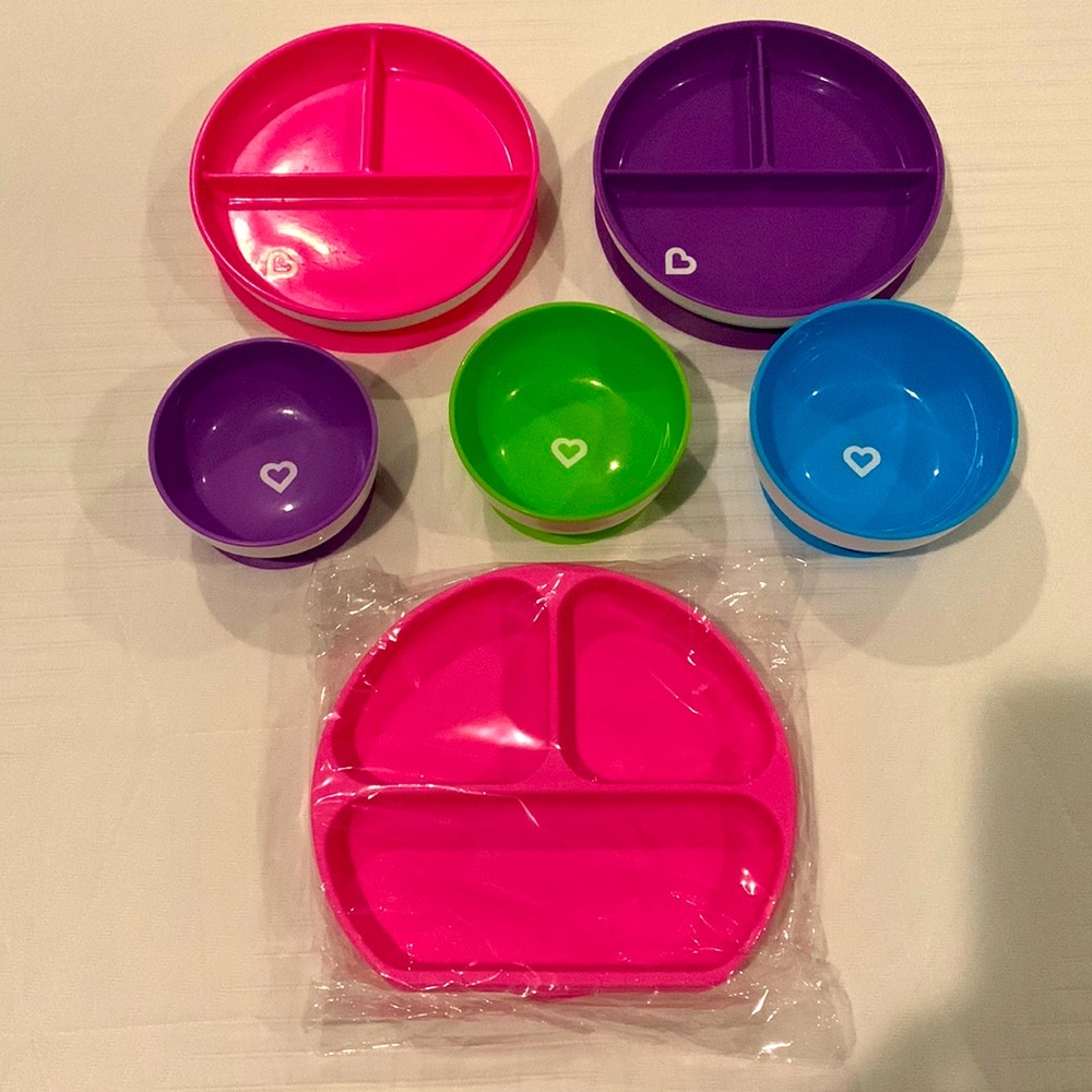 Munchkin suction Plates and Bowls